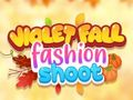 Spel Violet Herfstmode Fotoshoot online