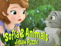 Spel Sofia en Dieren Puzzel online