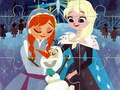 Spel Olaf's Bevroren Avontuur: Puzzel online