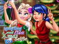 Spel Ladybug en Elsa Kerstselfie online