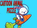 Spel Cartoon Dierenpuzzel online