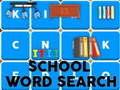 Spel School Woordzoeker online