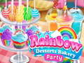 Spel Regenboog Desserts Bakkerij Feest online