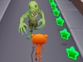 Spel Boze Kat: Rennen door de Zombieweg online