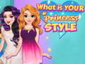 Spel Wat is jouw prinsessenstijl online