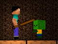 Spel Noob vs Zombies - Bosbiotoom online