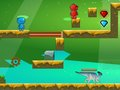 Spel Vuur en Water in de Dino Wereld online