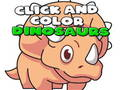 Spel Klik en Kleur Dinosaurussen online