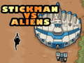 Spel Stickman tegen de Aliens online