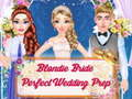 Spel Blonde Bruid: Perfecte Trouwaanpak online