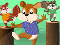 Spel Eekhoorn Sprong online