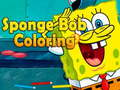 Spel SpongeBob Kleurplaat online