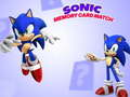 Spel Sonic: Geheugenkaarten Spel online