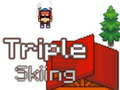 Spel Drievoud Skiën 2D online