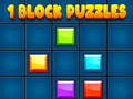 Spel 1 Blok Puzzels online