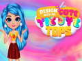Spel Ontwerp samen met mij schattige tie dye tops online