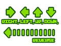 Spel Rechts, links, omhoog, omlaag, omgekeerd online