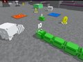 Spel Glijden Blokkerige Slang 3D online