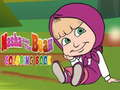 Spel Masha en de Beer: Kleurenboek online