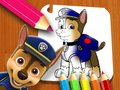 Spel PAW Patrol Kleurenboek online