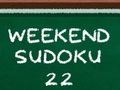 Spel Weekend Sudoku 22 online