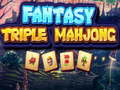 Spel Fantasy Drievoudig Mahjong online