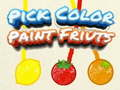 Spel Kies kleur Verf fruit online