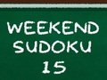 Spel Weekend Sudoku 15 online