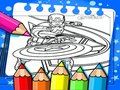 Spel Kleurboek van Captain America online