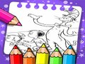 Spel Kleurboek De Kat met de Hoed online