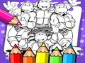 Spel Ninja Schildpad Kleurenboek online