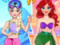 Spel Zomer vs Winter Prinsessen Strijd online