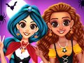 Spel BFFs Gelukkige Halloween Feest online