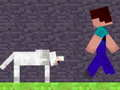 Spel Steve en Wolf online