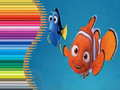Spel Kleurboek voor Zoektocht naar Nemo online