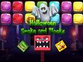 Spel Halloween Slang en Blokken online