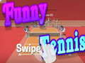 Spel Grappige Swipe Tennis online