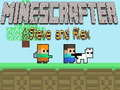 Spel Minescrafter Steve en Alex online