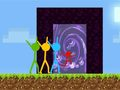 Spel Stickman Parkour Luchtland online