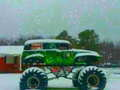 Spel Winter Monster Truck Puzzels online