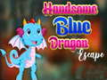 Spel Ontsnapping van de Knappe Blauwe Draak online