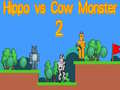 Spel Hippopotamus tegen Koe Monster 2 online
