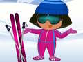 Spel Dora: Ski Kleding Aankleden online