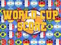 Spel Wereldbeker Score online