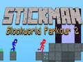 Spel Stickman Blockworld Parkour 2 online