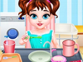 Spel Baby Taylor Ochtends Tandenpoetsen online