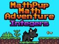 Spel MathPup Wiskunde Avontuur: Gehele Getallen online