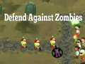 Spel Verdedig tegen Zombies online