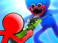 Spel Stickman tegen Huggy Wuggy online