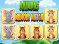 Spel Dieren Geheugen Spel online